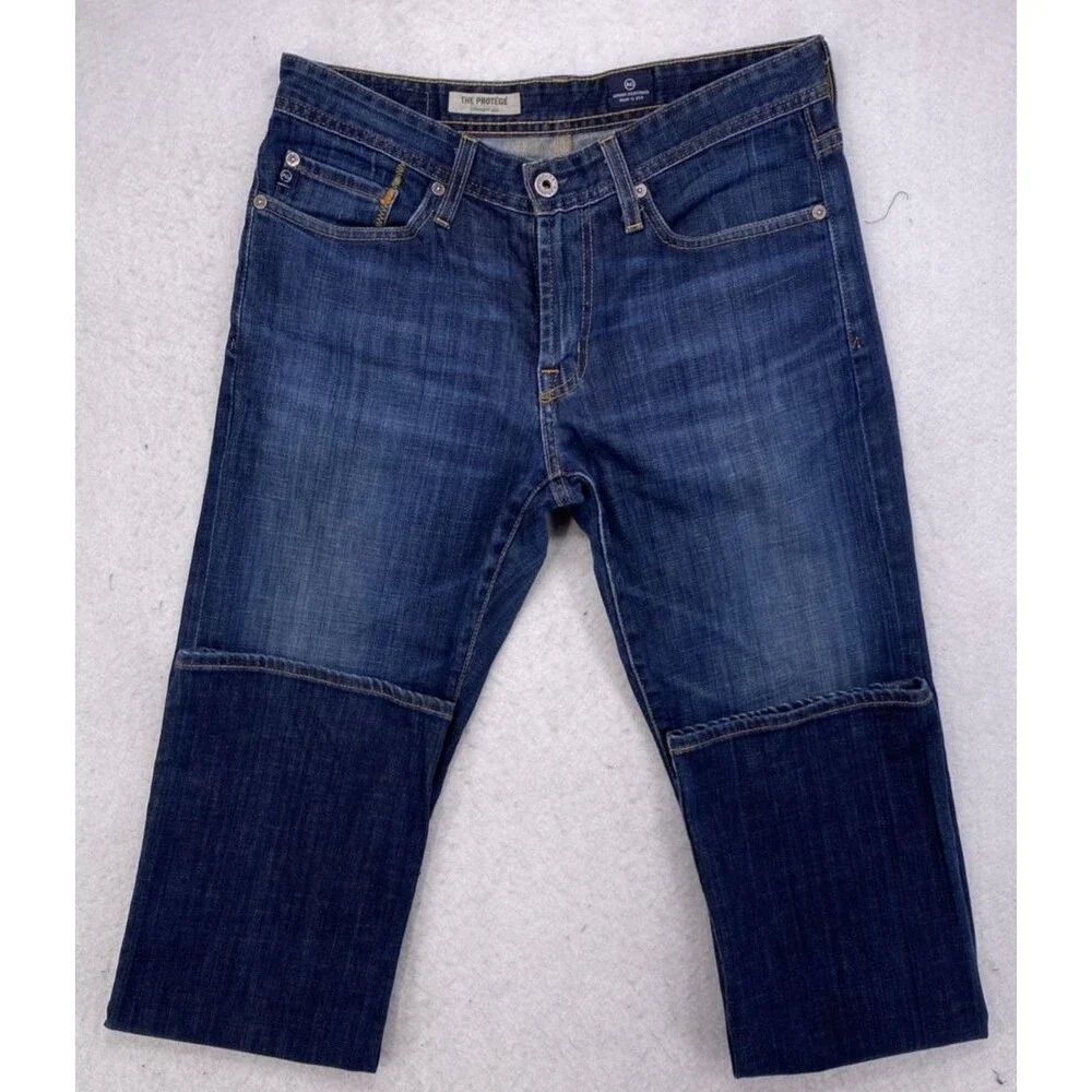 AG Adriano Goldschmied The Protege Straight Leg Jeans Mens 30x32 Blue Made in US